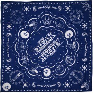 Freak Brothers Bandana ~ 22" x 22" ~ Officially Licensed ~ Blue ~ Brand New!